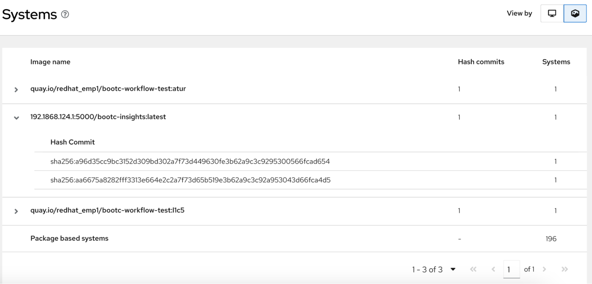 Managing image mode for RHEL with Red Hat Insights